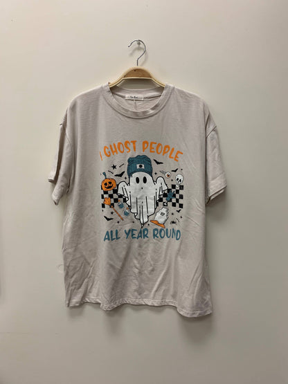 I Ghost People All Year Round Graphic Tee