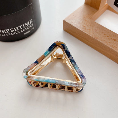 Triangle Gold Adorable Hair Clip