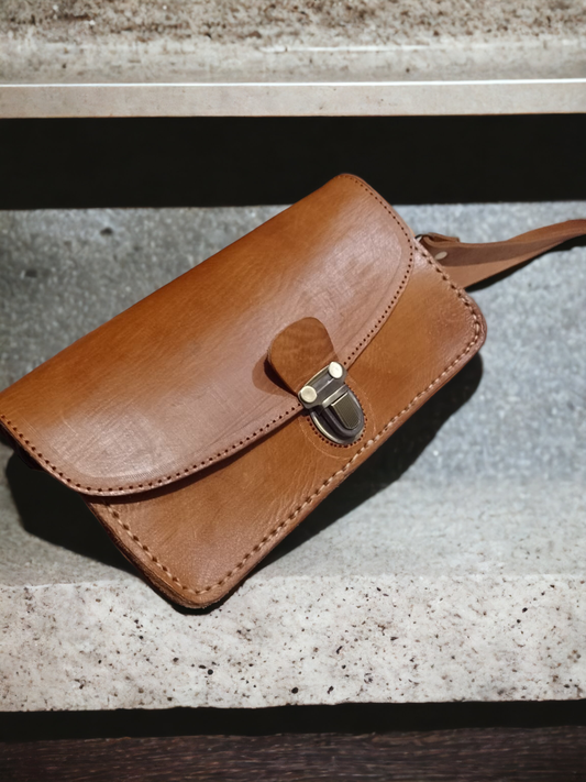 Moroccan Leather Crossbody