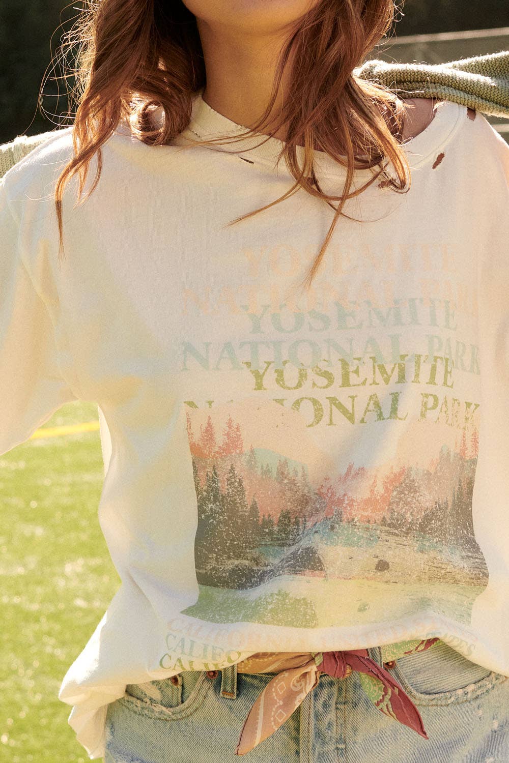 Yosemite Oversized Drop Shoulder Graphic Tee