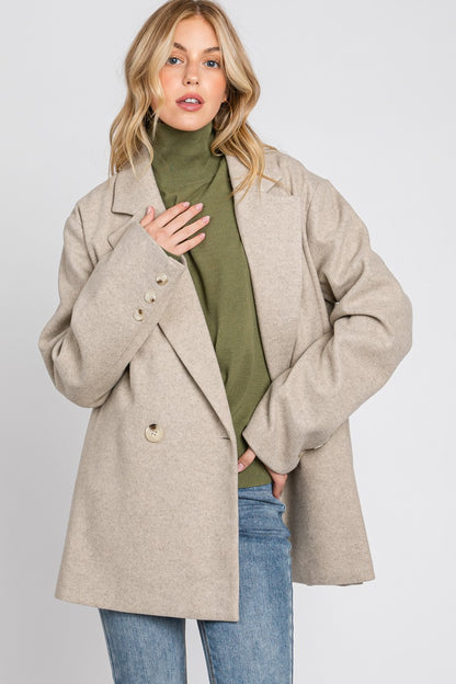 Two-Toned Oversized Jacket