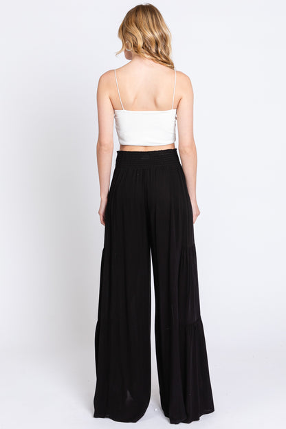 Woven Wide Leg Pants