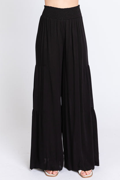 Woven Wide Leg Pants