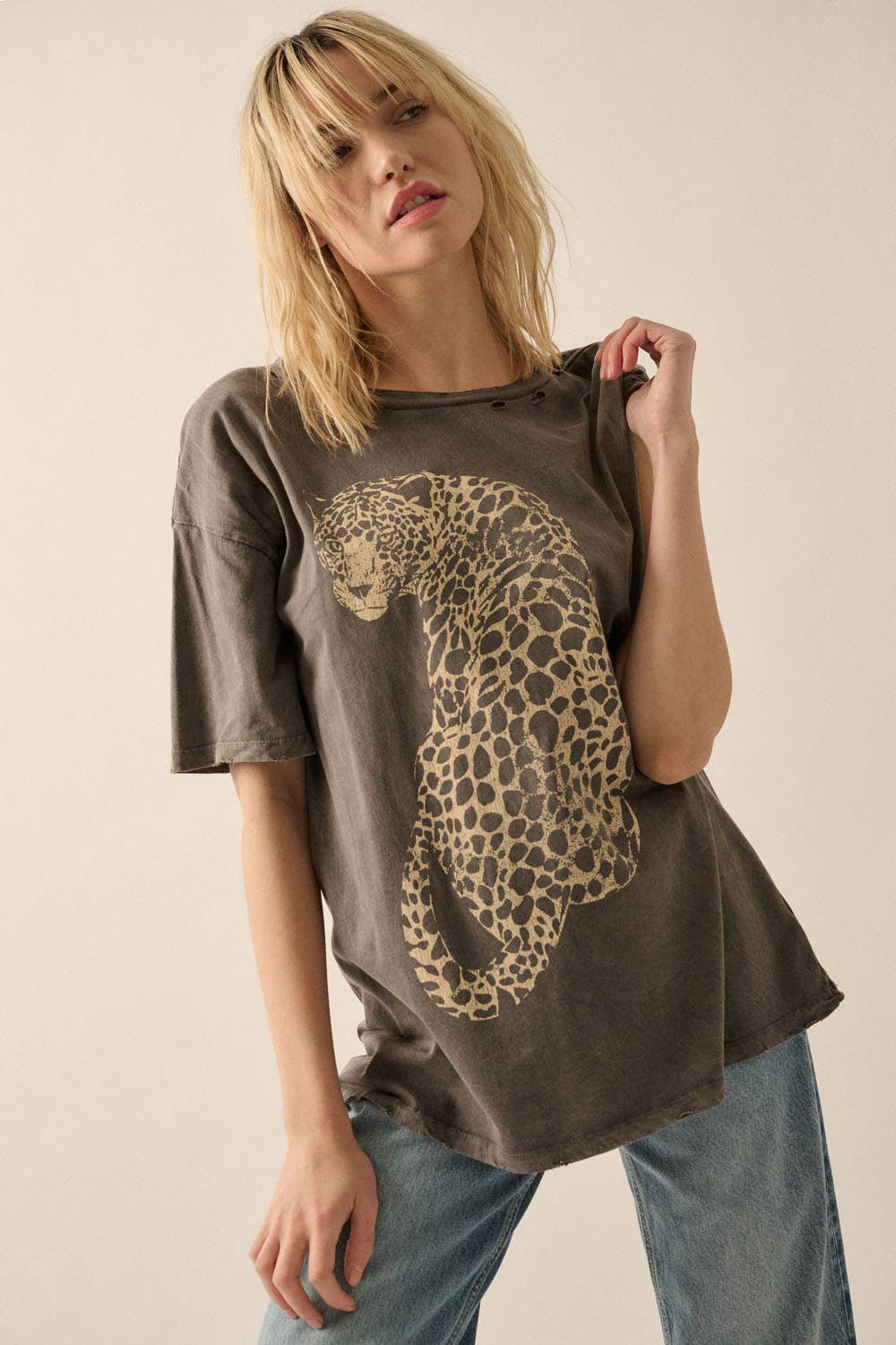 Cheetah Graphic Tee