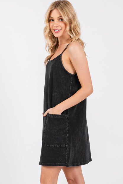 Cotton Span Mini Cami Dress