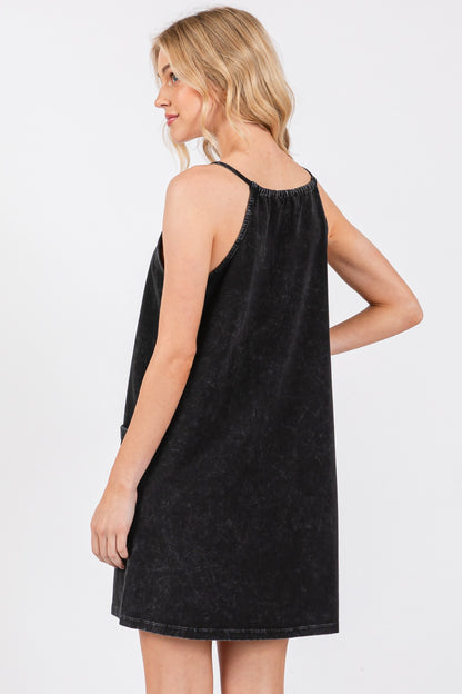 Cotton Span Mini Cami Dress