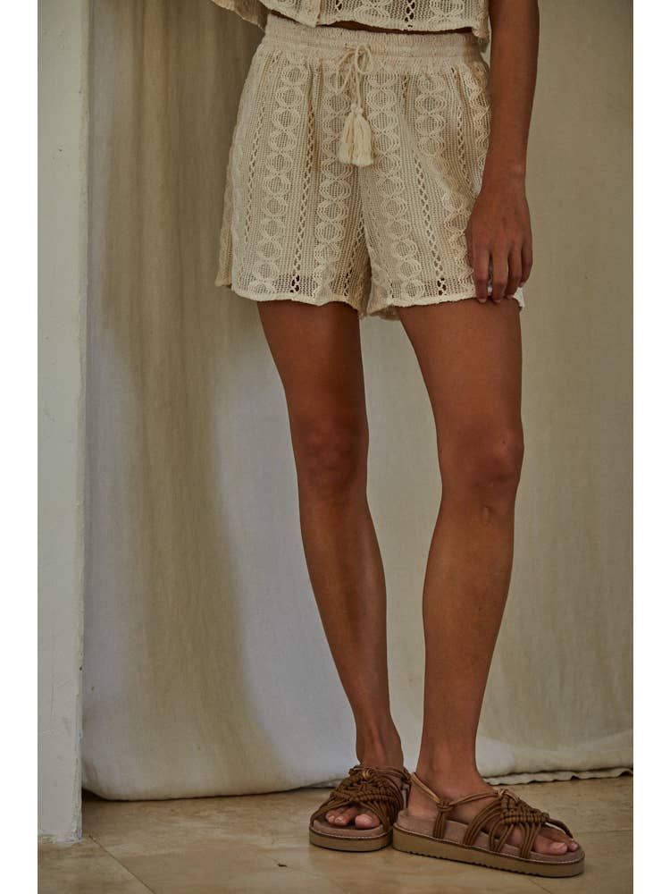 Harper Crochet Shorts