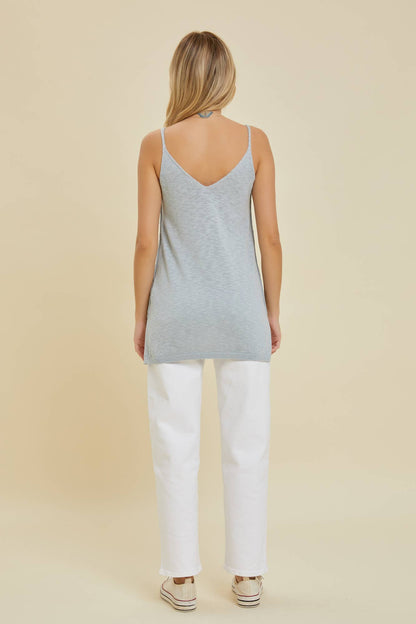 Slub Knit Sweater Tank