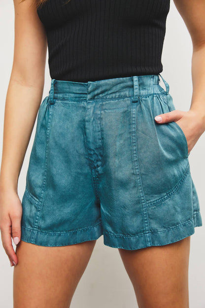 Flare Vintage Washed Shorts