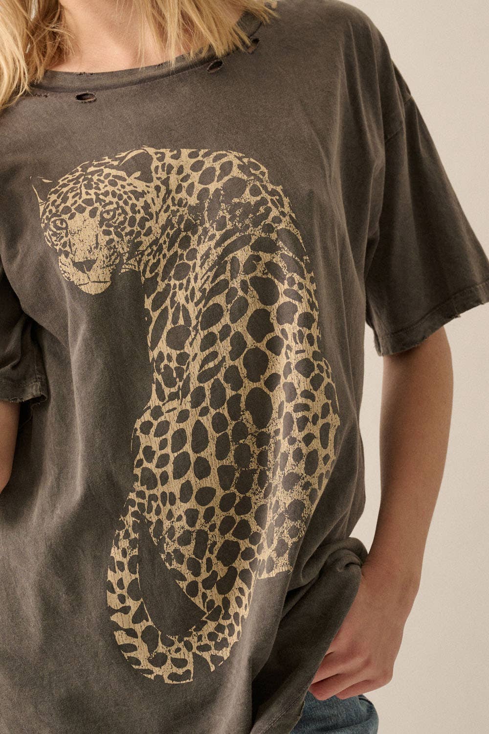 Cheetah Graphic Tee