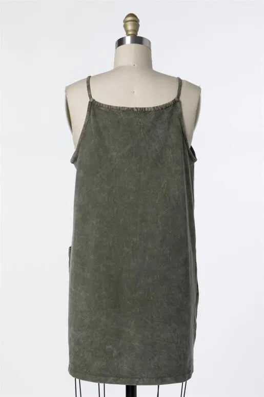 Cotton Span Mini Cami Dress