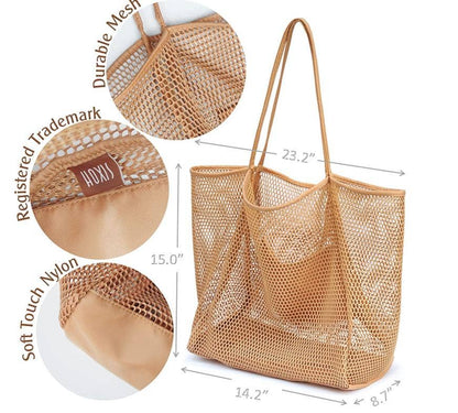 Mesh Beach Tote