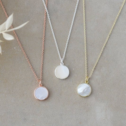 Alluring Necklace-Mother Of Pearl