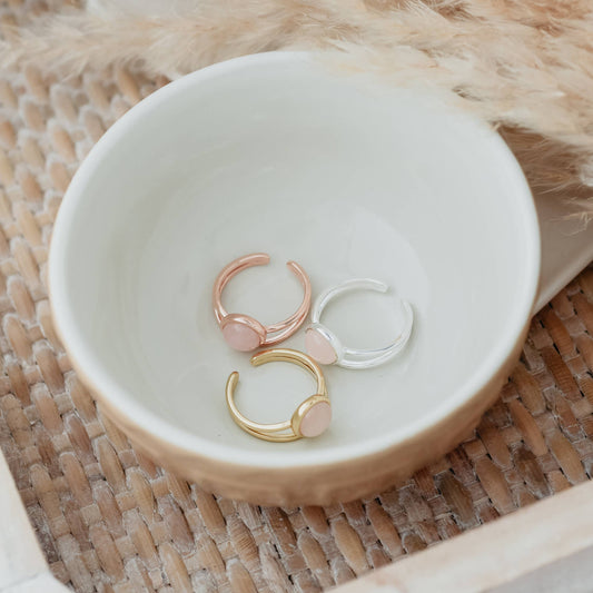 Sophia Ring-Rose Quartz