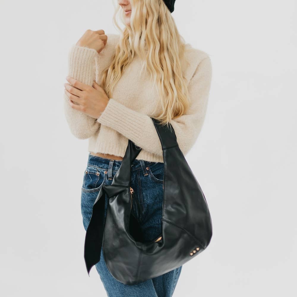 Bobbie Bow Hobo Shoulder Bag