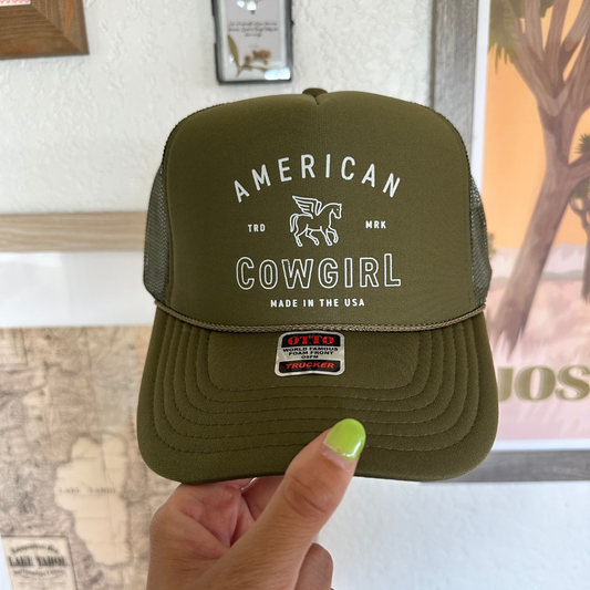 American Cowgirl Trucker Hat