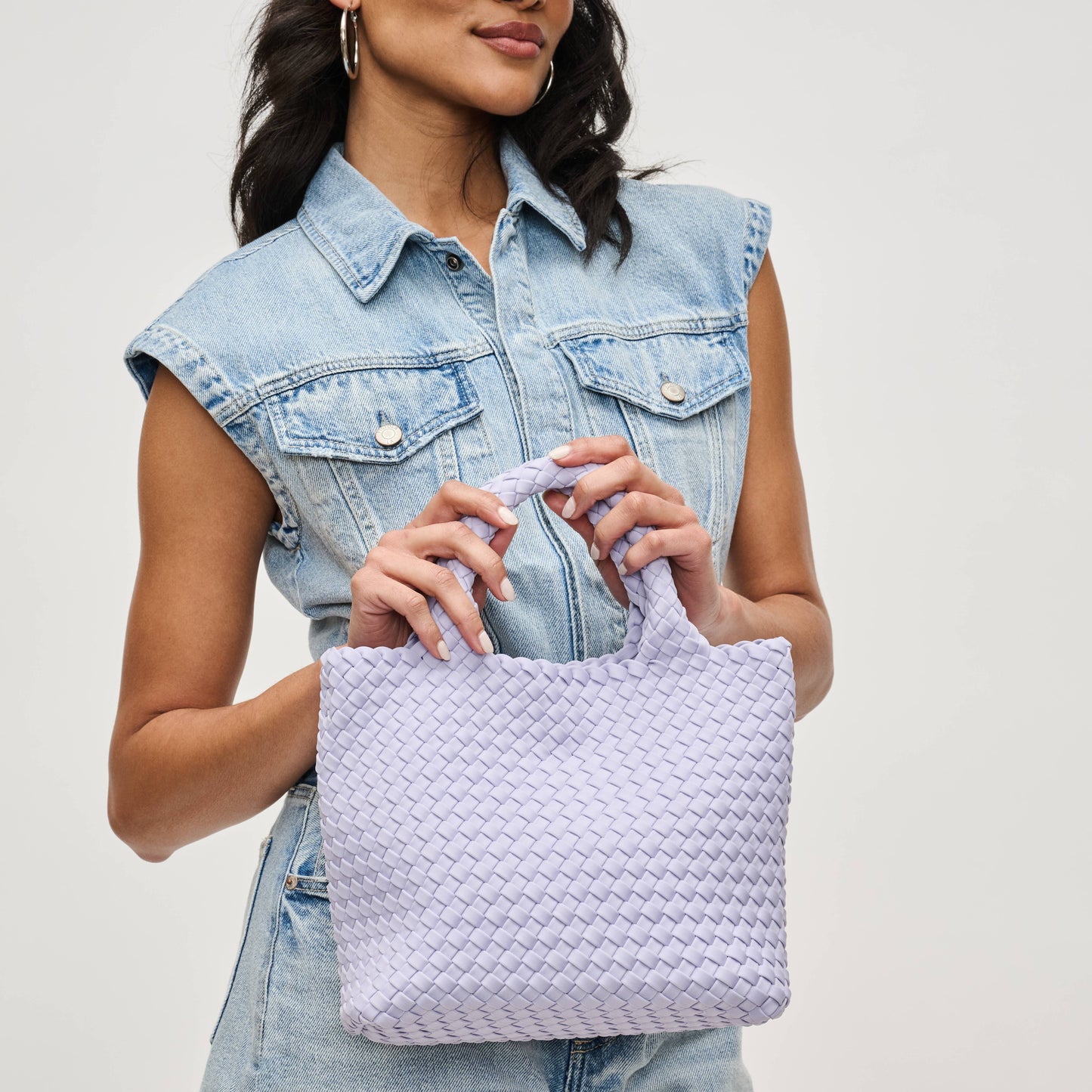 Roma Woven Crossbody Bag