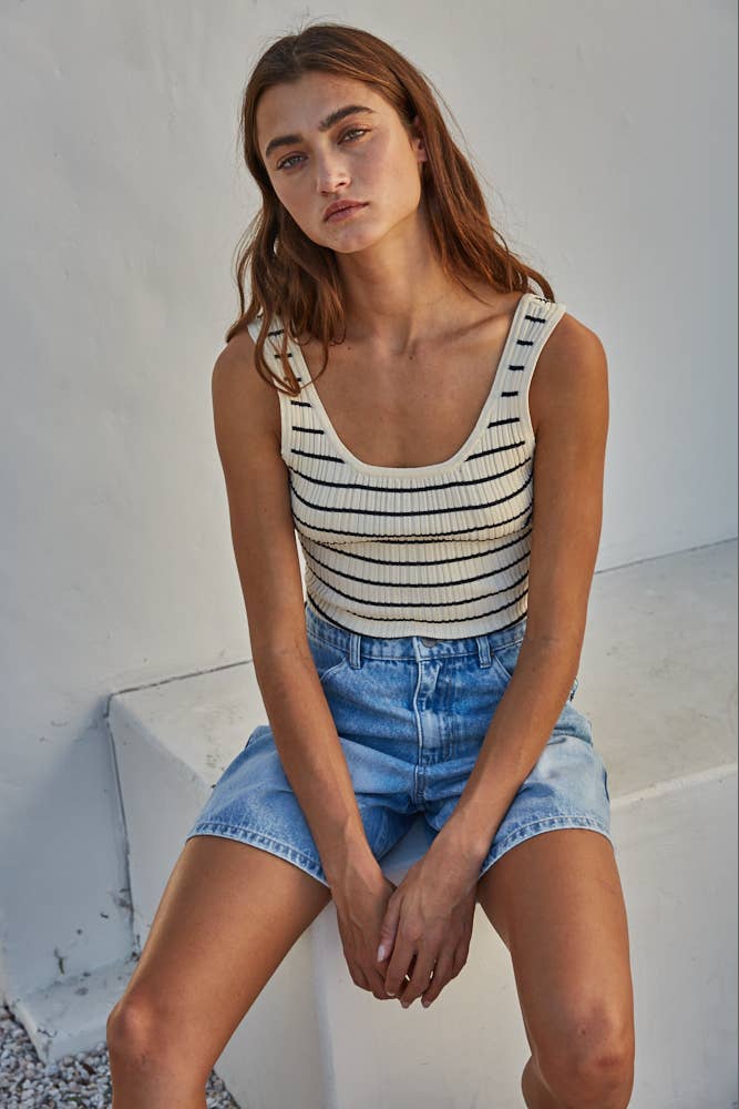 Sabrina Striped Tank