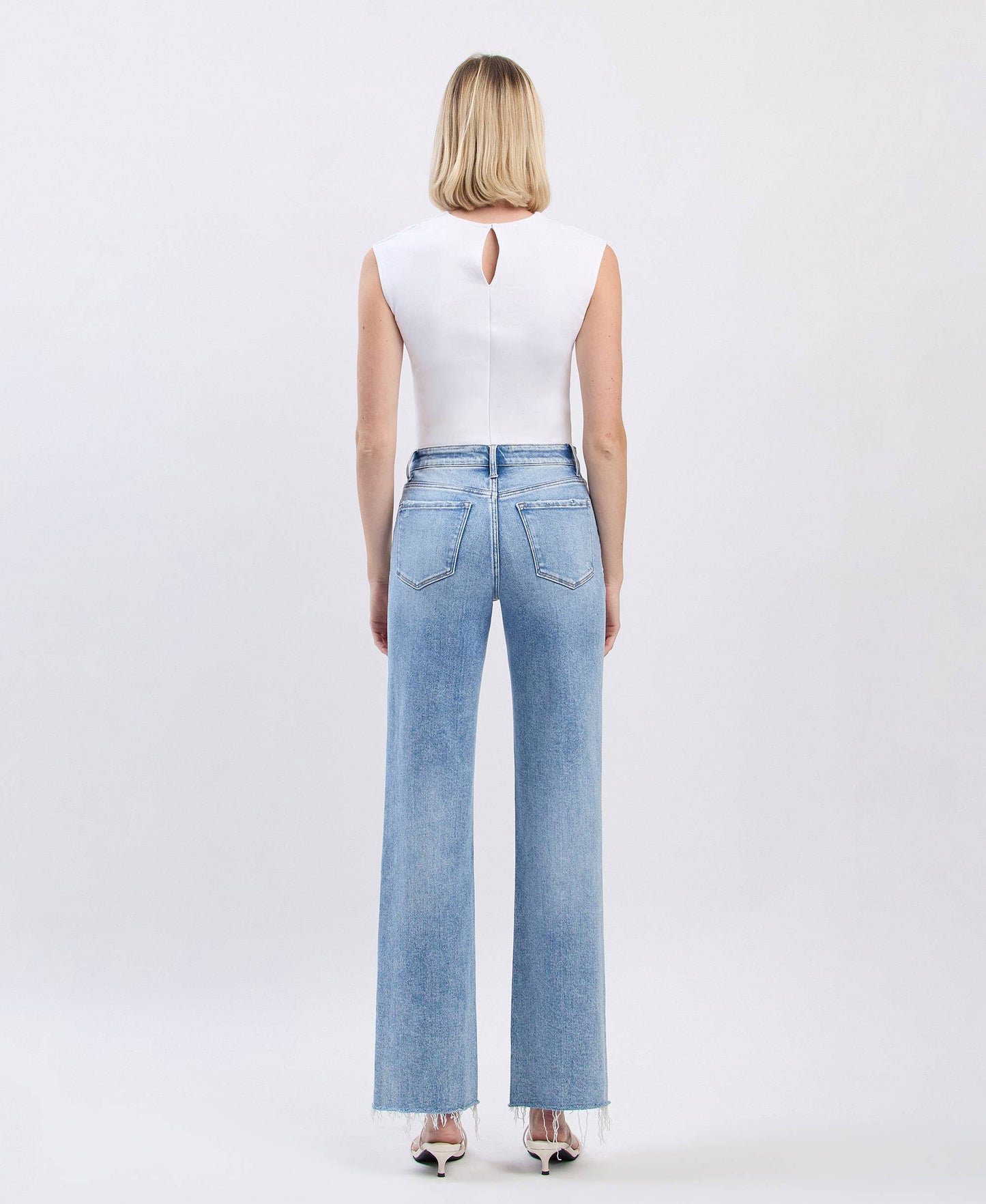 Jayne High Rise Wide Leg Jeans