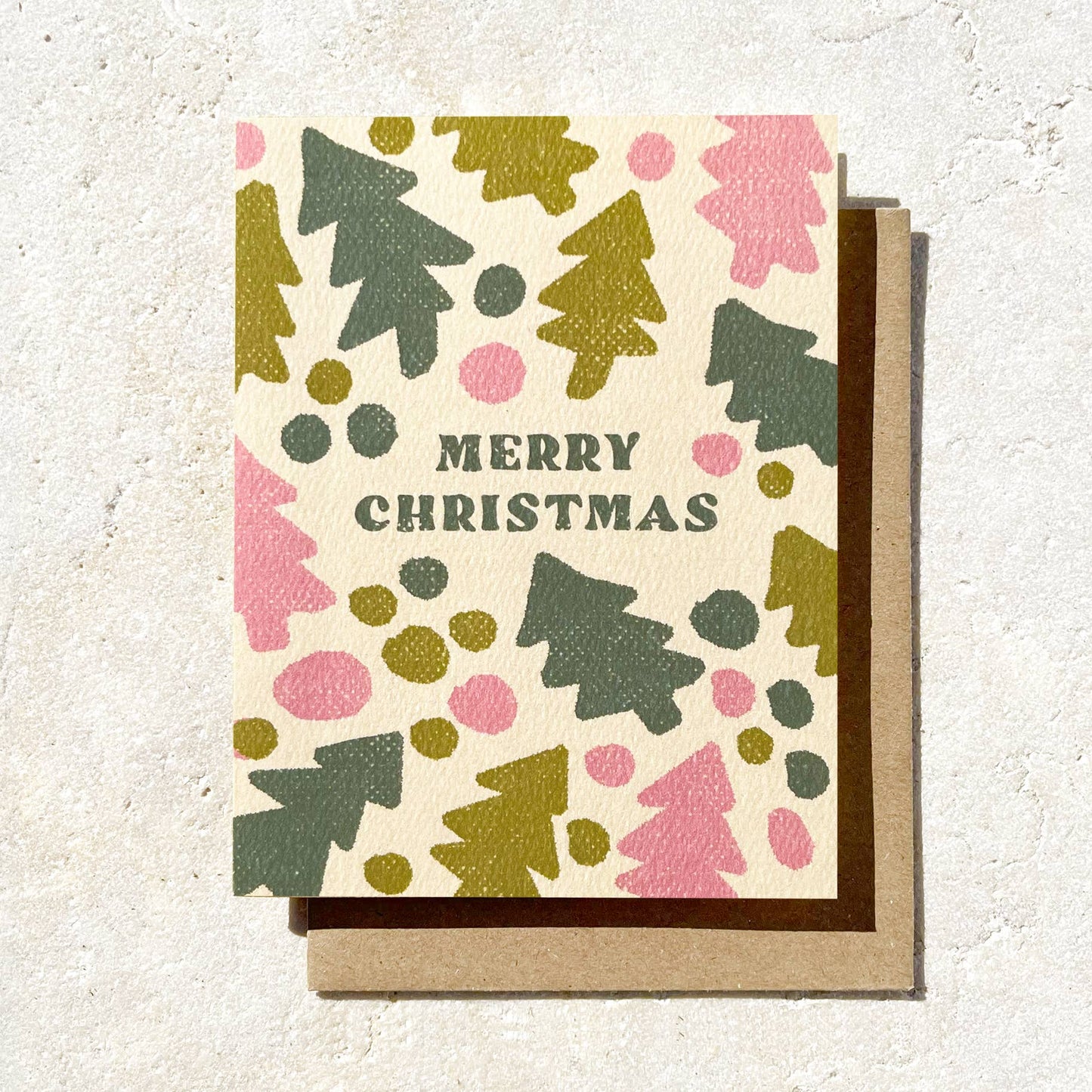 Merry Christmas Tree Card