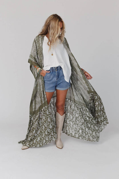 Paisley Tapestry Kimono