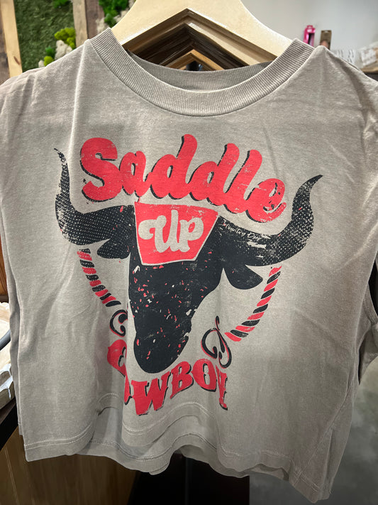 Saddle Up Cowboy Graphic Tee