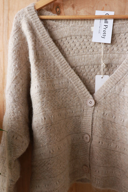 V Neck Cardigan Sweater