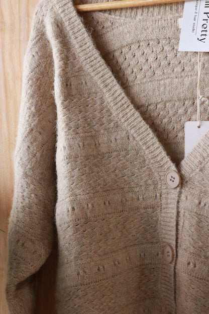 V Neck Cardigan Sweater