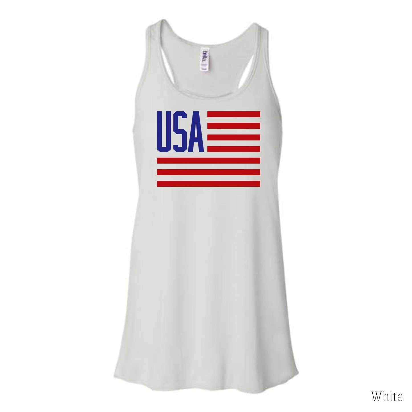 USA Flag Tank Top