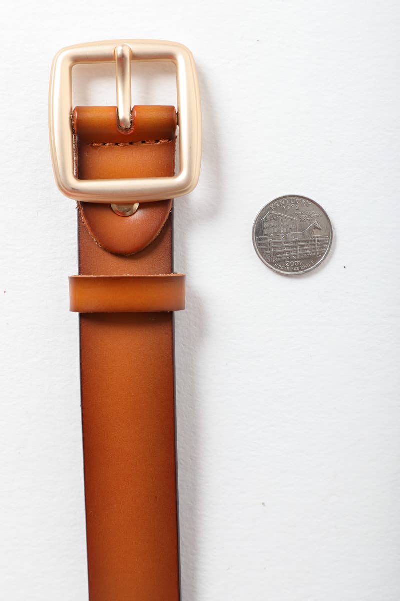 Solid Fashion Leather Belt