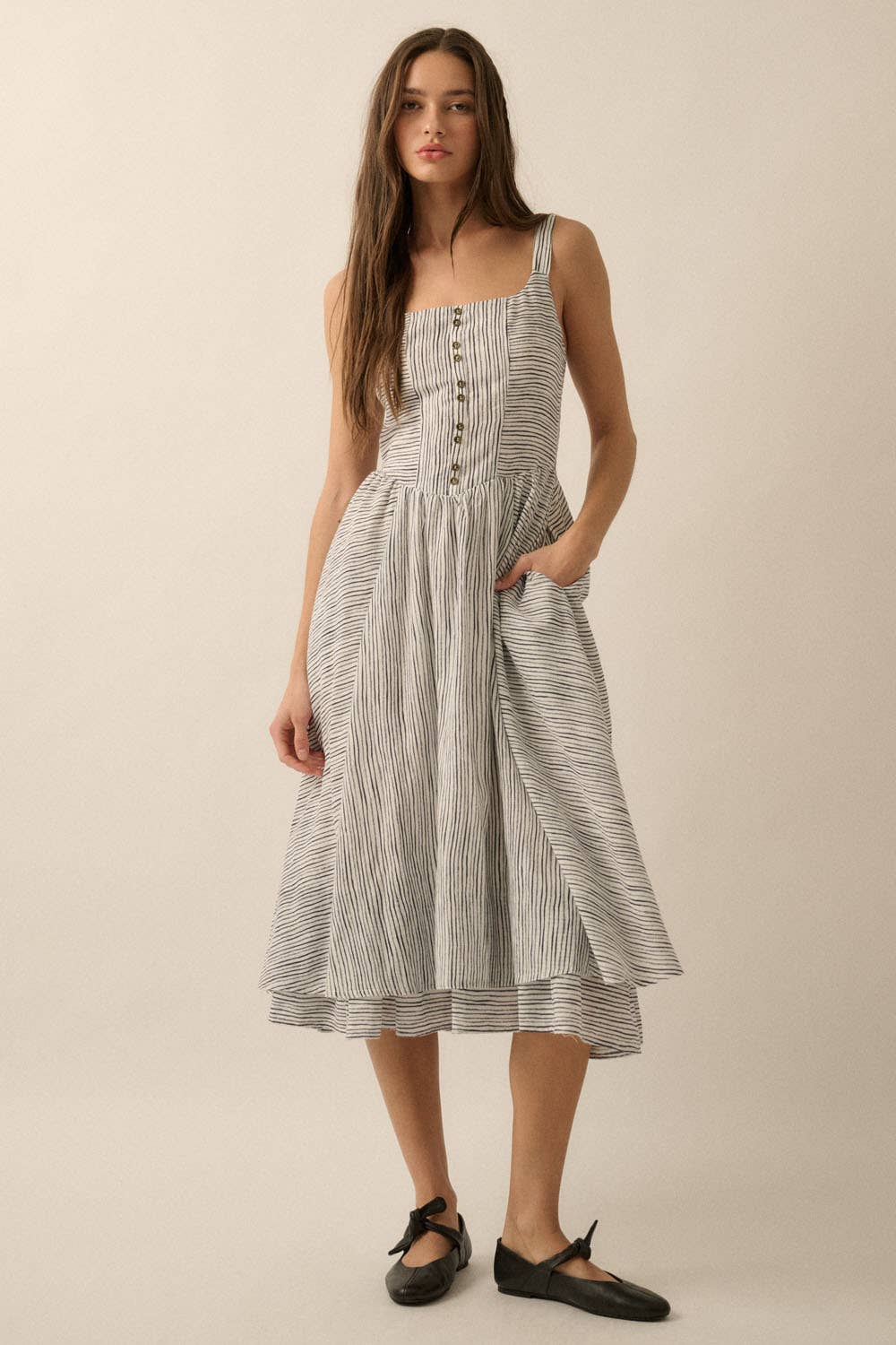 Vintage Vivi Midi Dress