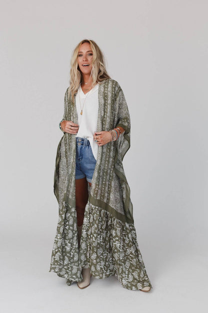 Paisley Tapestry Kimono