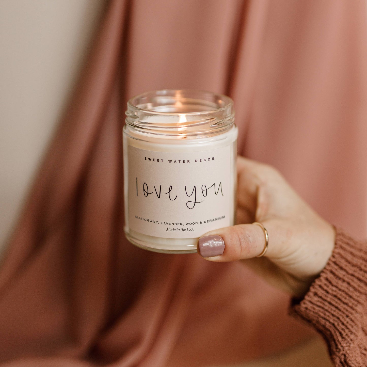 Love You Valentine's Day Soy Candle