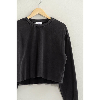 Cropped Crewneck Sweatshirt