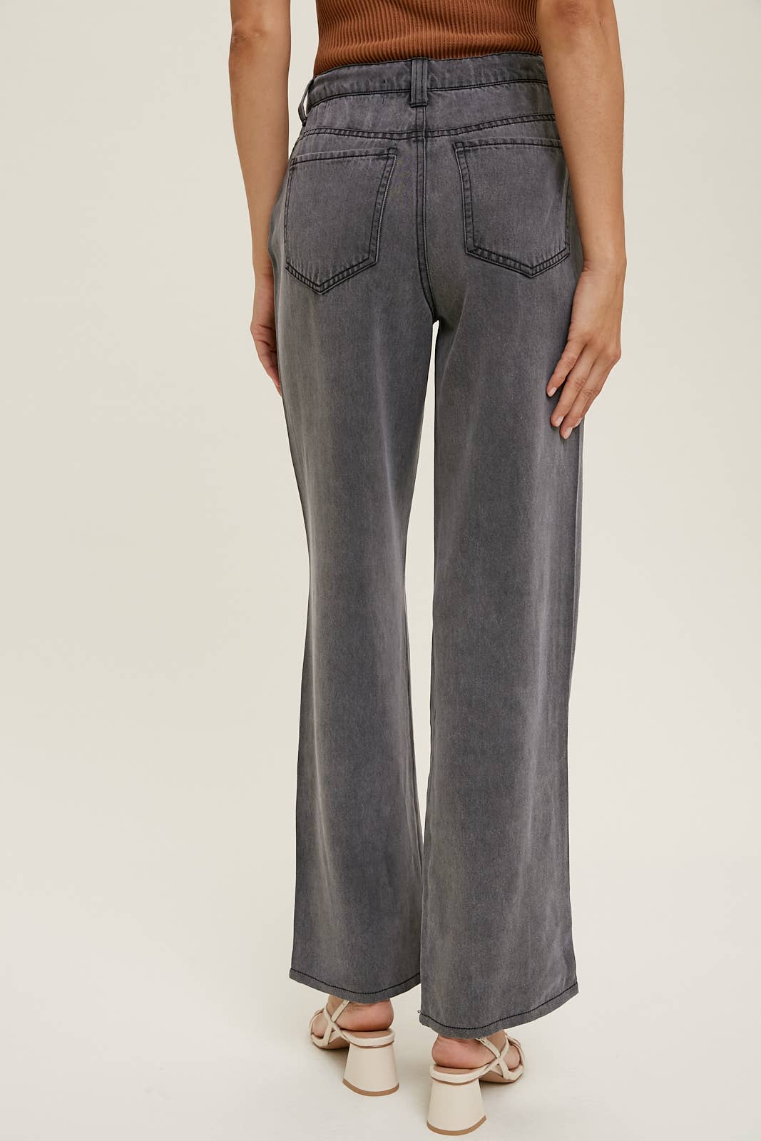 Tencel Pants with Drawstring