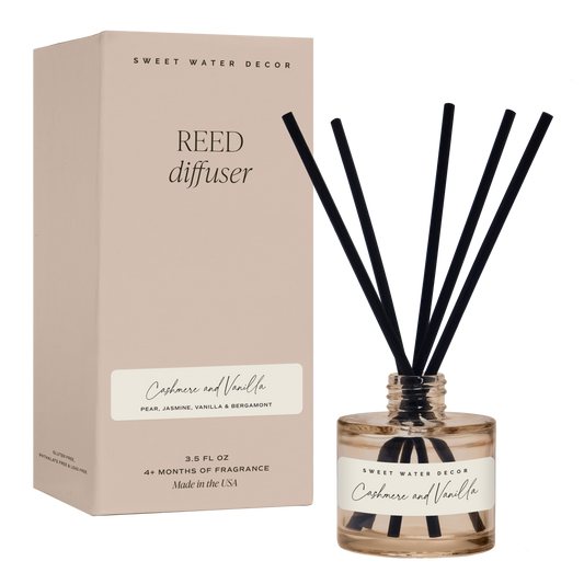 Cashmere and Vanilla Reed Diffuser