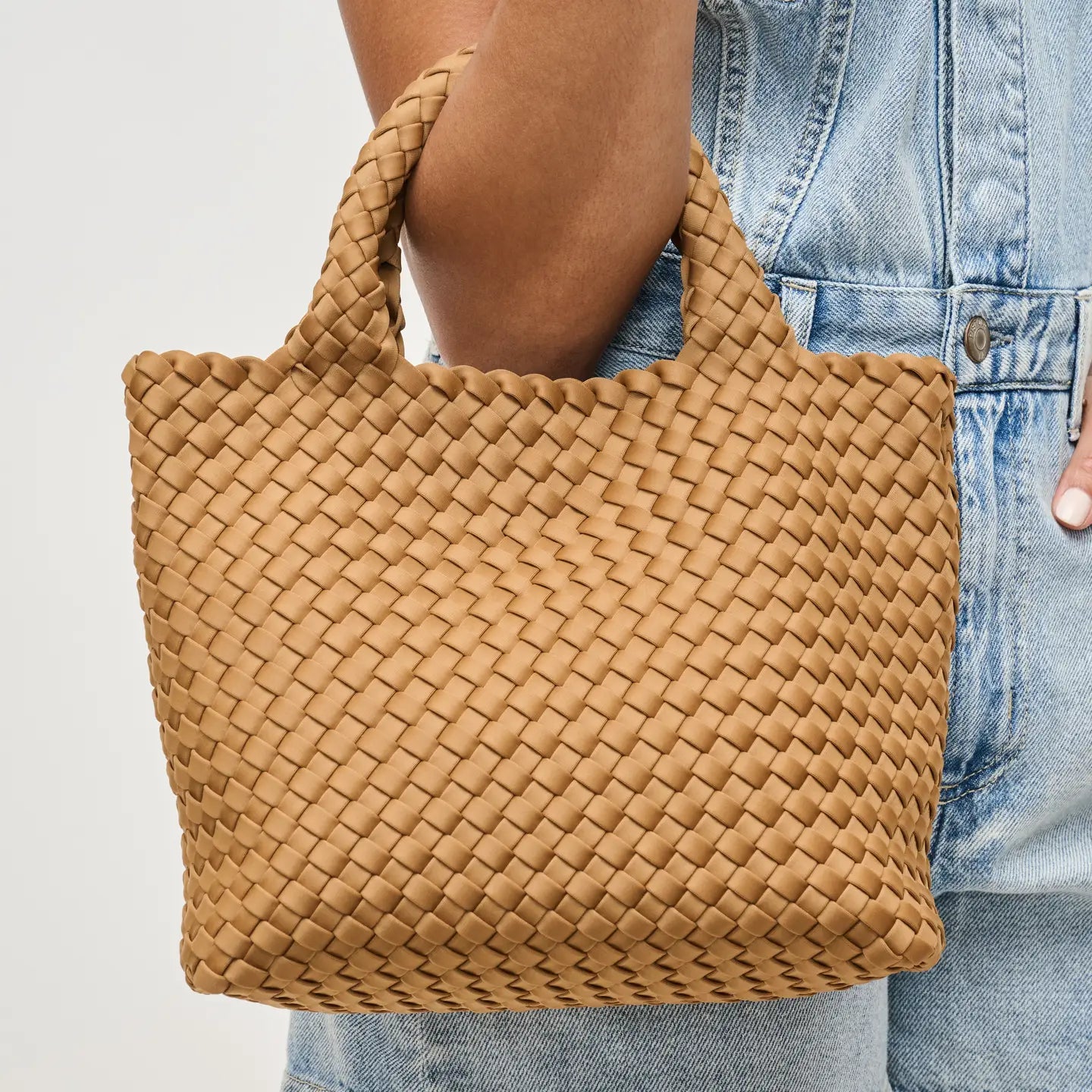 Roma Woven Crossbody Bag