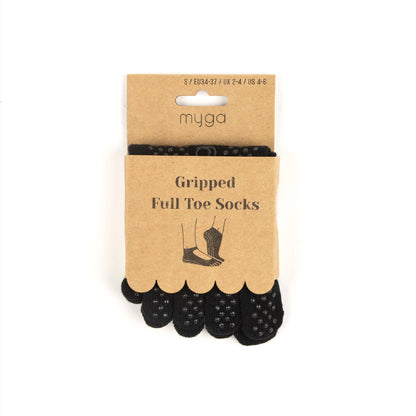 Gripped Full Toe Yoga Socks