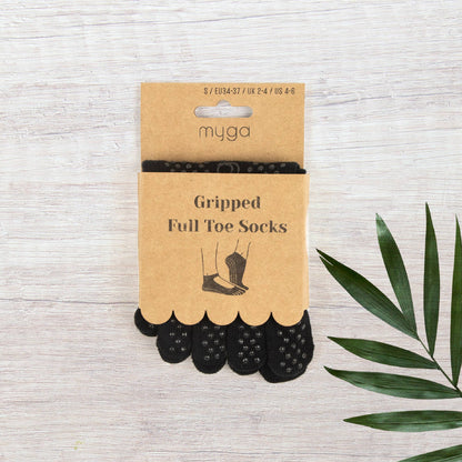 Gripped Full Toe Yoga Socks